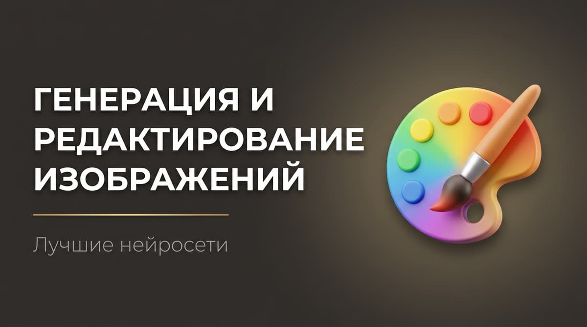 Нейросеть для генерации и редактирования изображений