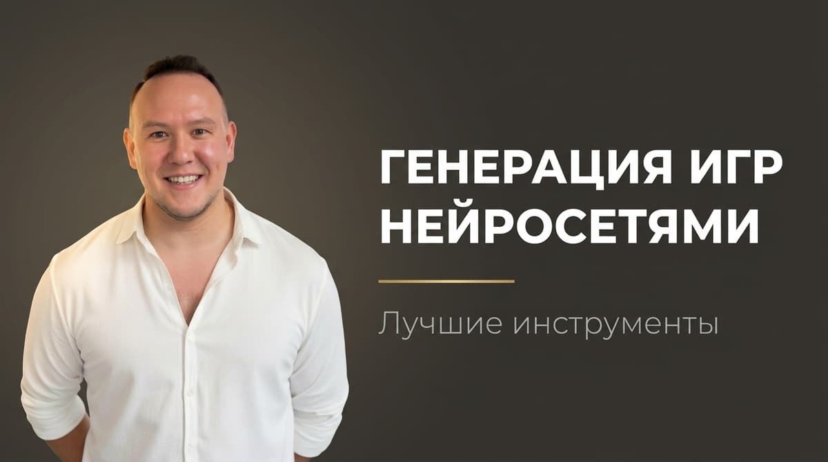 Нейросеть для генерации игр