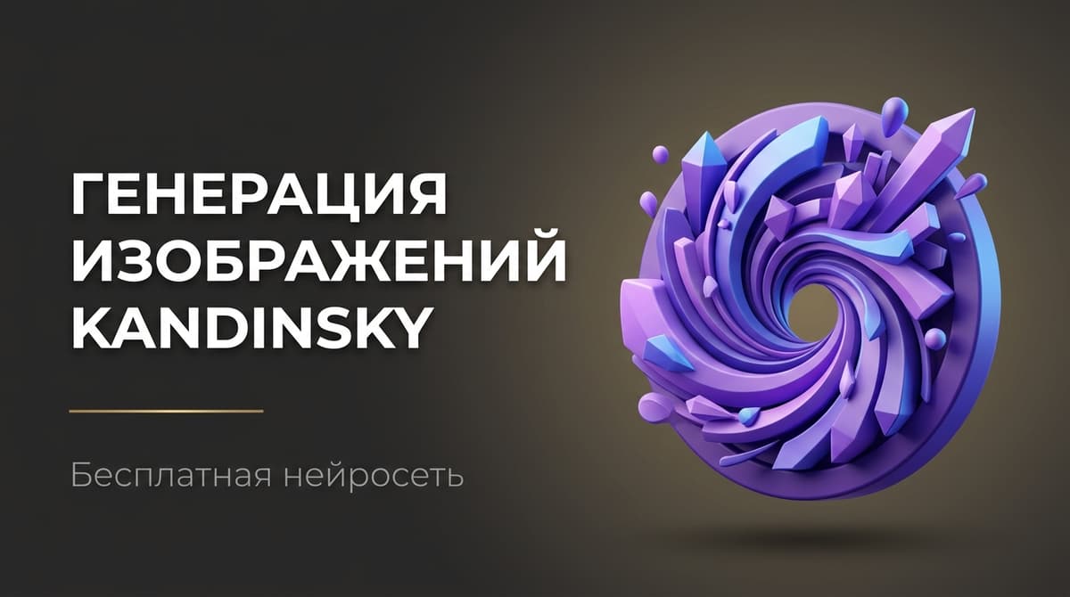 Нейросеть для генерации изображений бесплатно кандинский