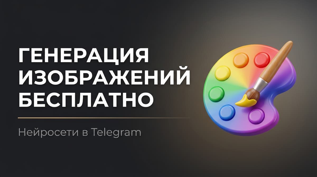 Нейросеть для генерации изображений бесплатно тг