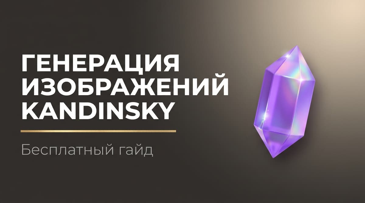 Нейросеть для генерации изображений kandinsky
