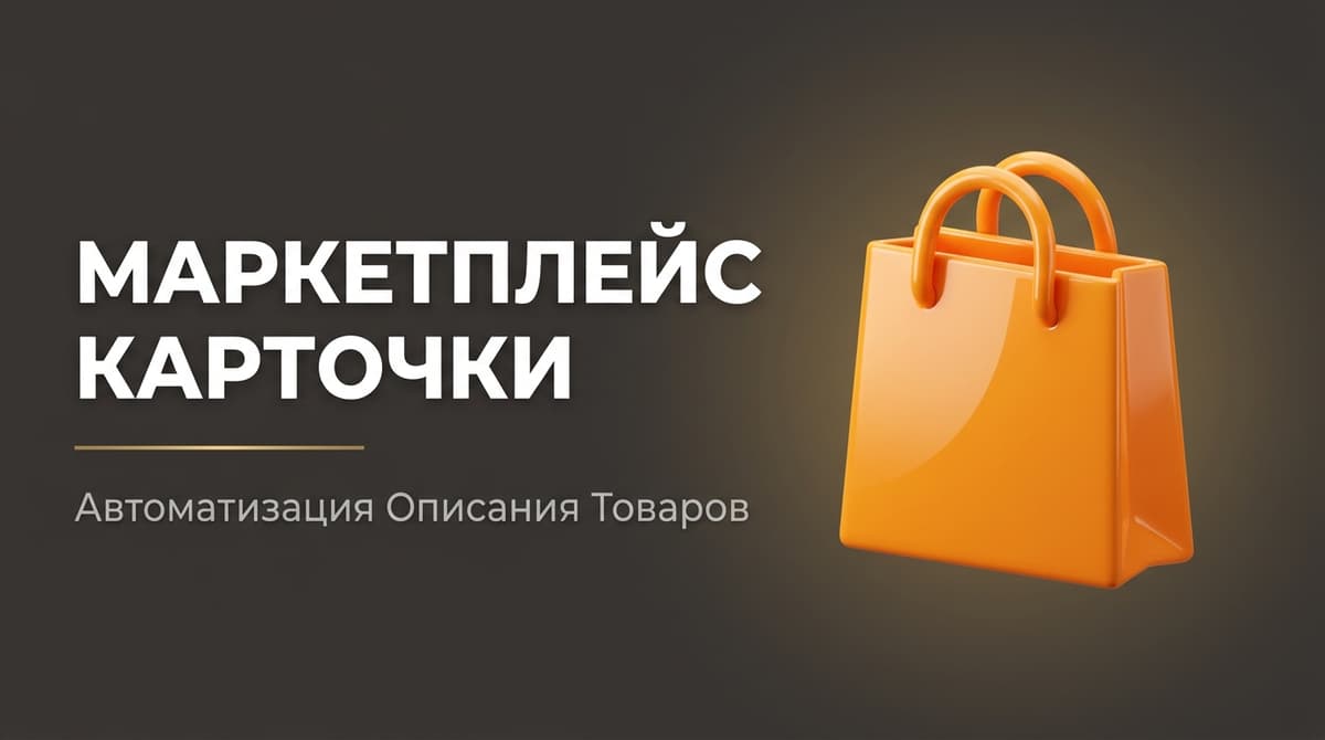 Нейросеть для генерации карточек для маркетплейсов