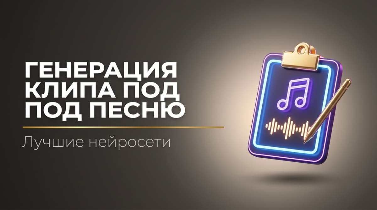Нейросеть для генерации клипа под песню