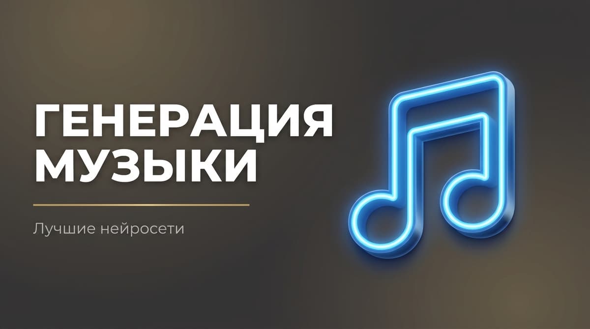 Нейросеть для генерации музыки