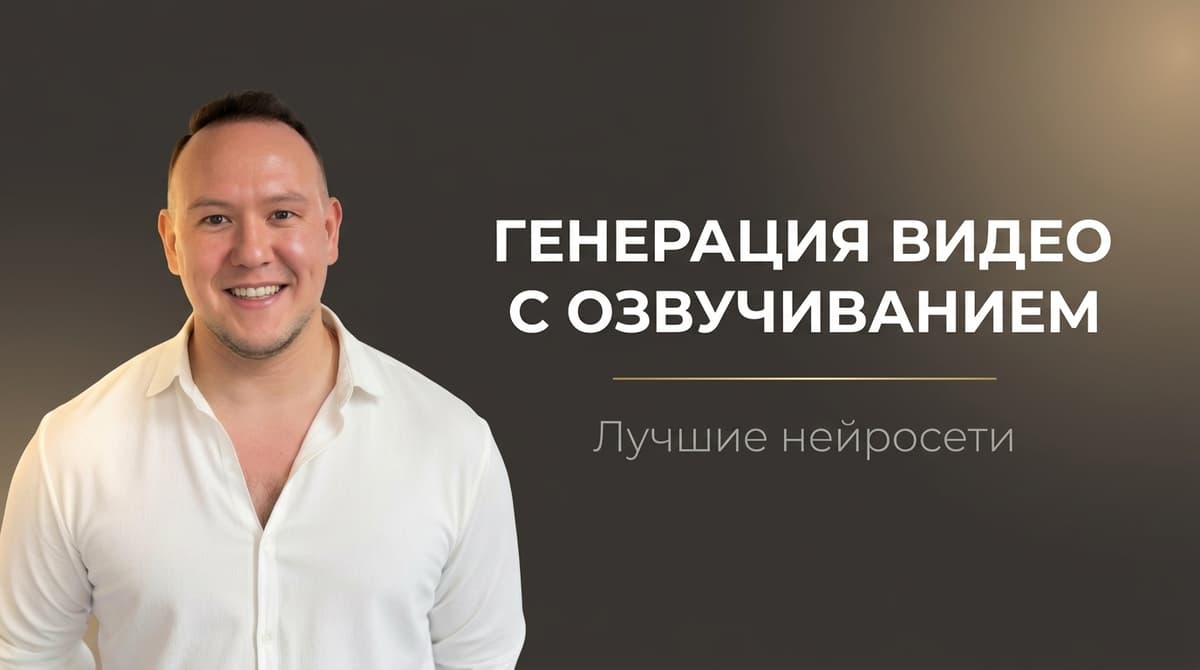 Нейросеть для генерации видео с озвучкой