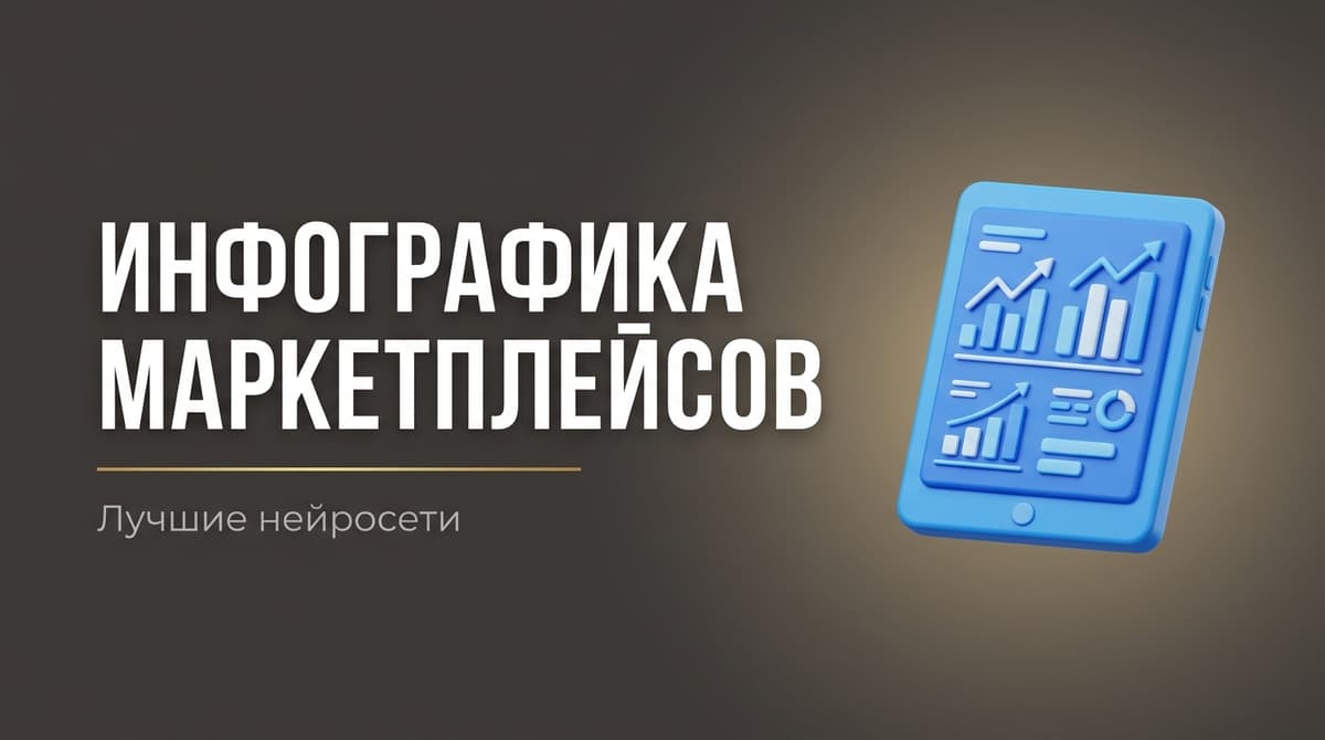 Нейросеть для инфографики маркетплейса