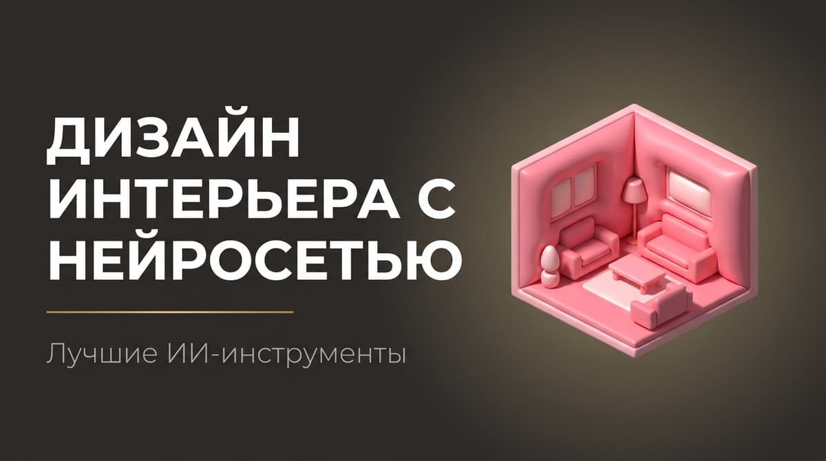 Нейросеть для интерьера и дизайна комнаты
