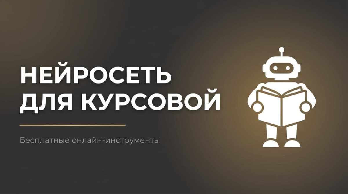 Нейросеть для курсовой работы онлайн бесплатно