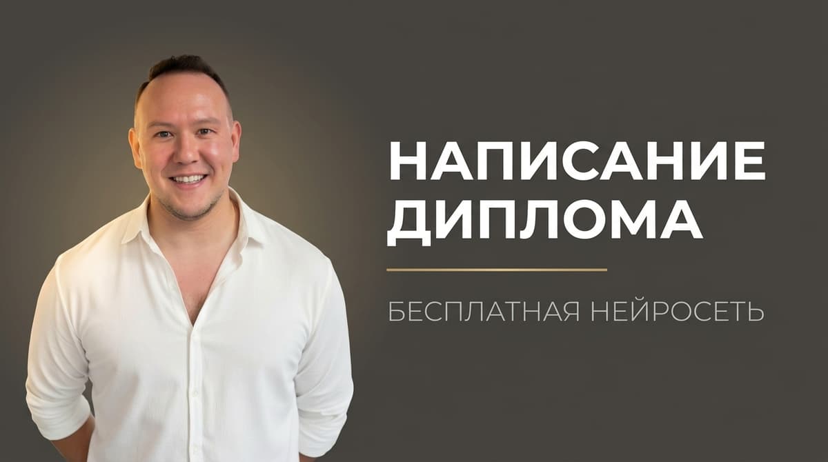 Нейросеть для написания диплома онлайн бесплатно
