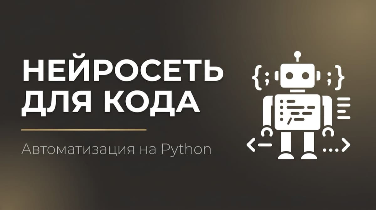 Нейросеть для написания кода на питоне