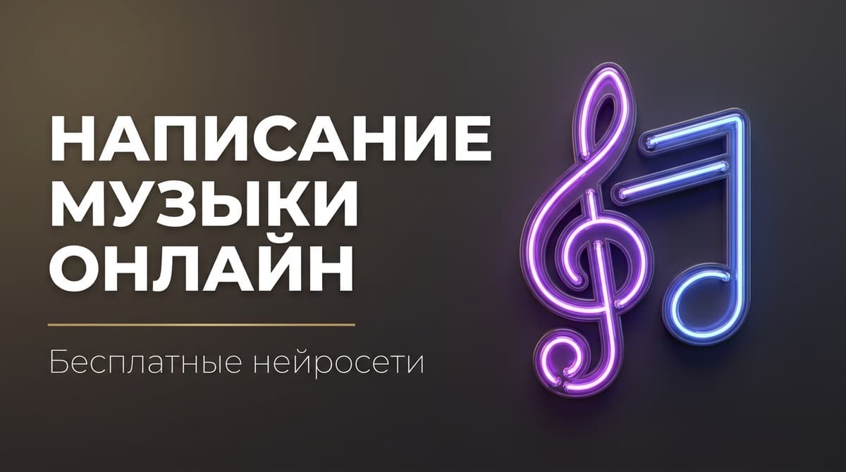 Нейросеть для написания музыки онлайн бесплатно