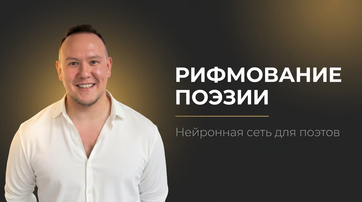Нейросеть для написания стихов в рифму