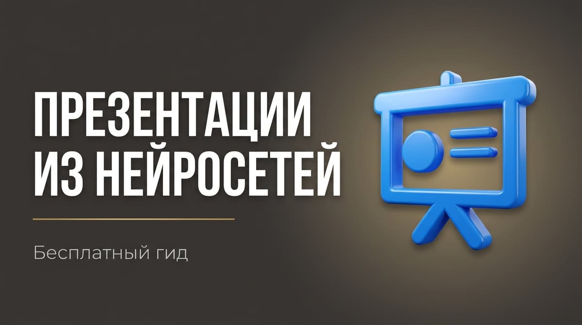 Нейросеть для презентаций бесплатно гамма