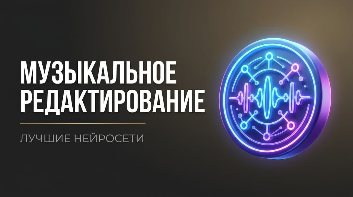 Нейросеть для редактирования музыки