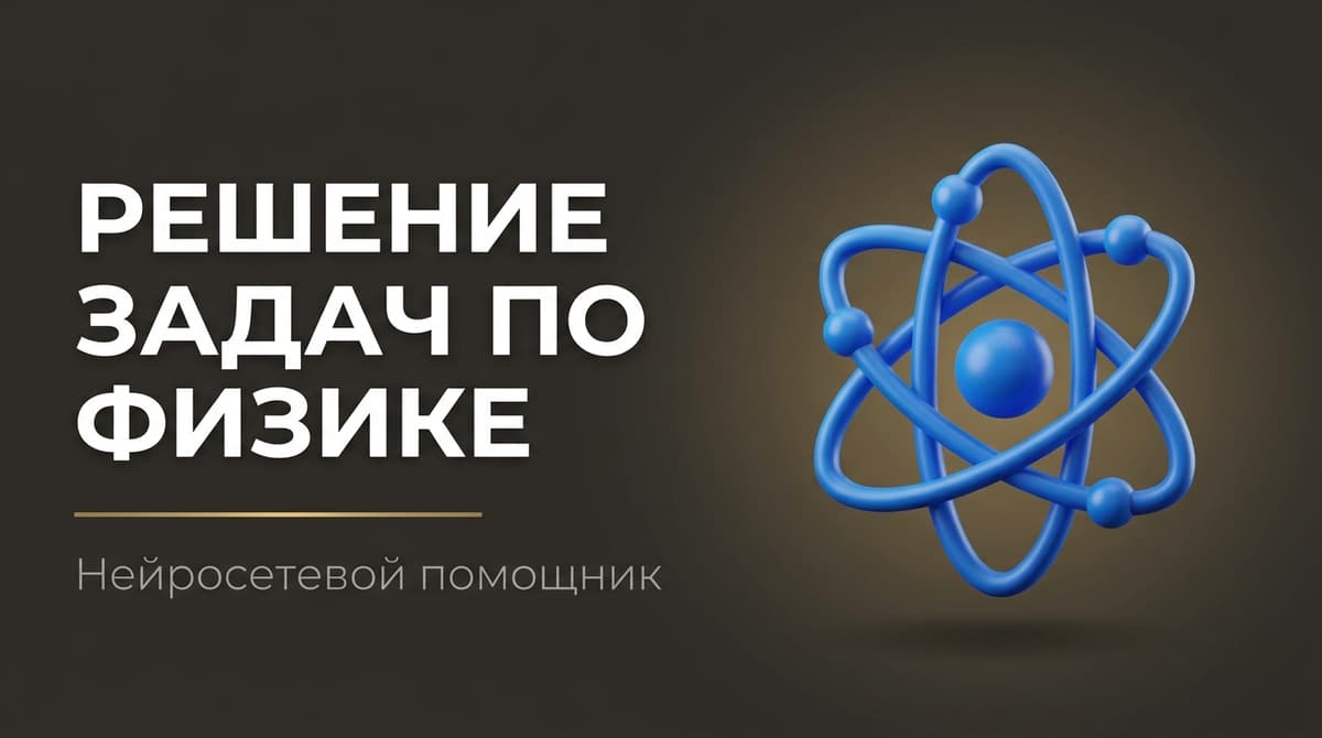 Нейросеть для решения задач по физике