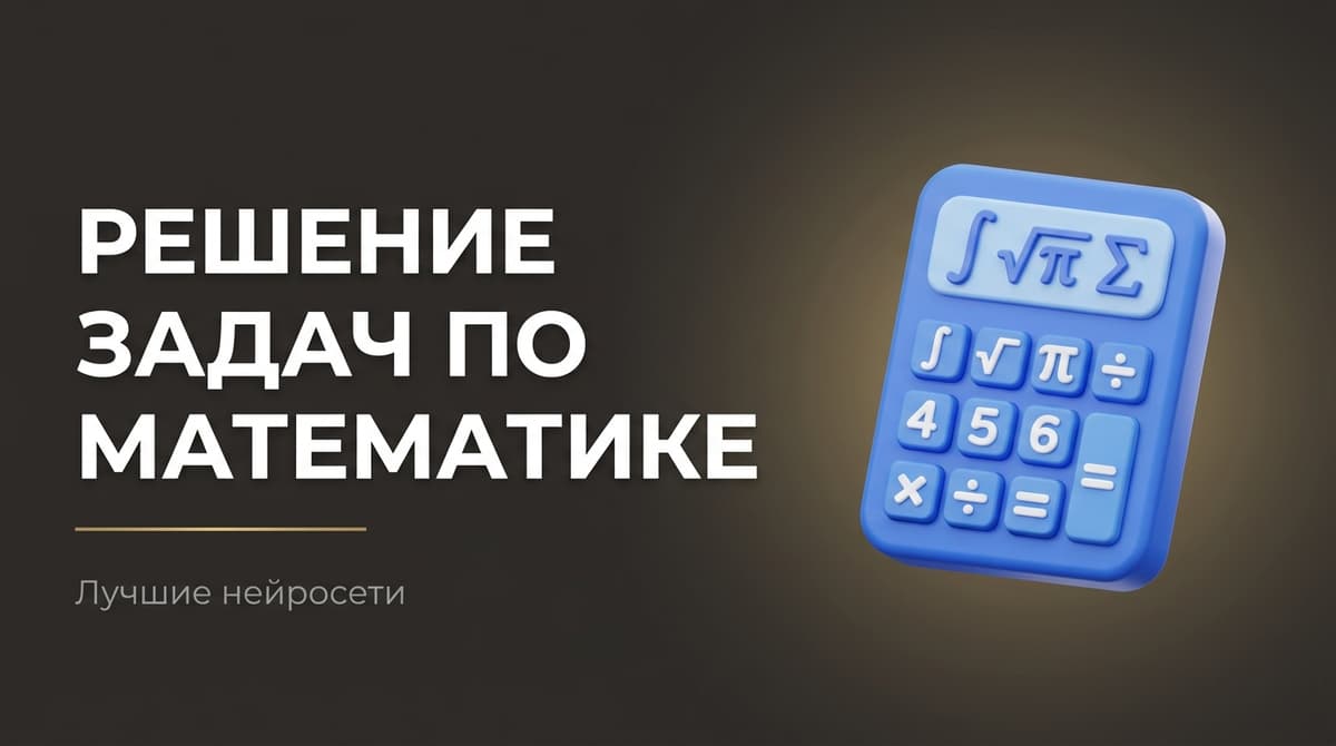 Нейросеть для решения задач по математике