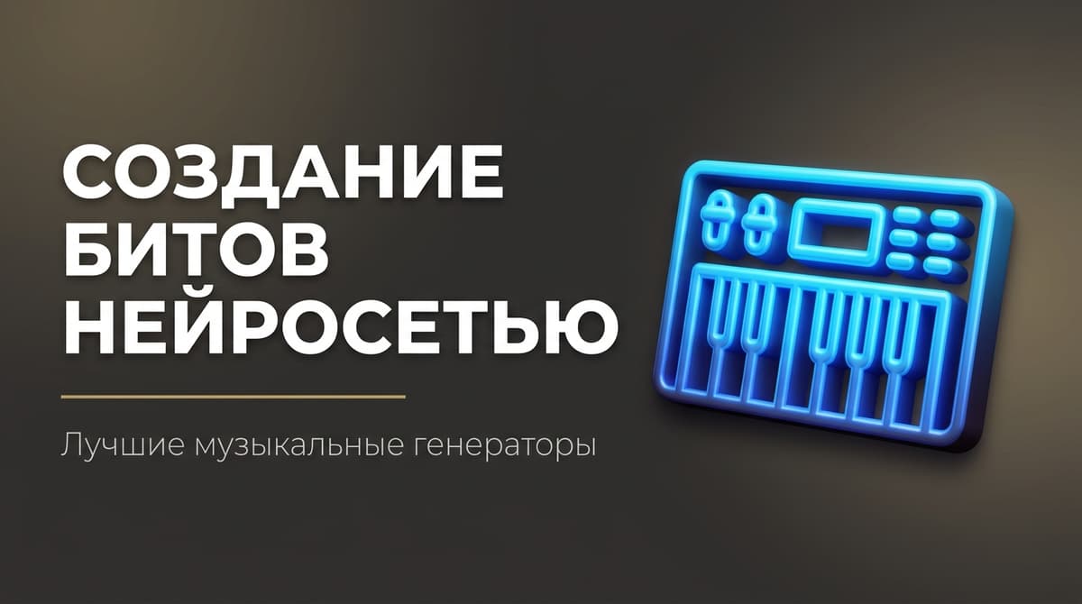 Нейросеть для создания битов