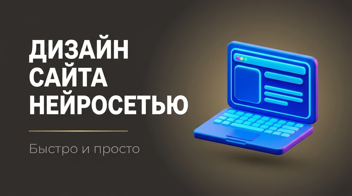 Нейросеть для создания дизайна сайта