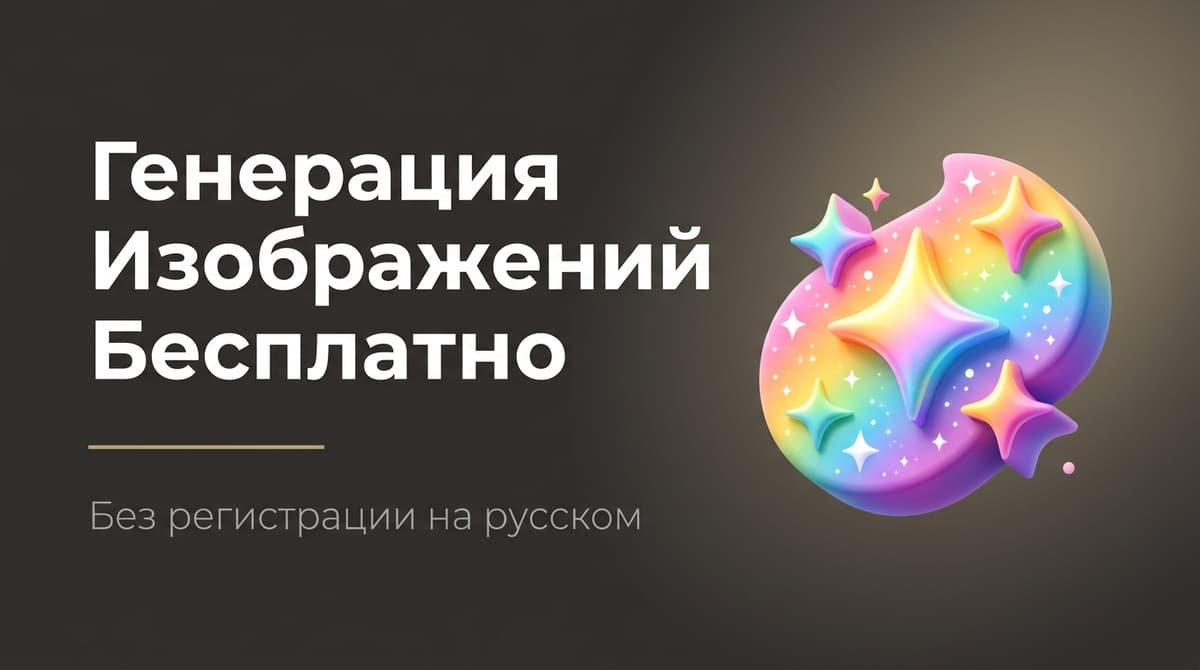 Нейросеть для создания картинок бесплатно на русском без регистрации