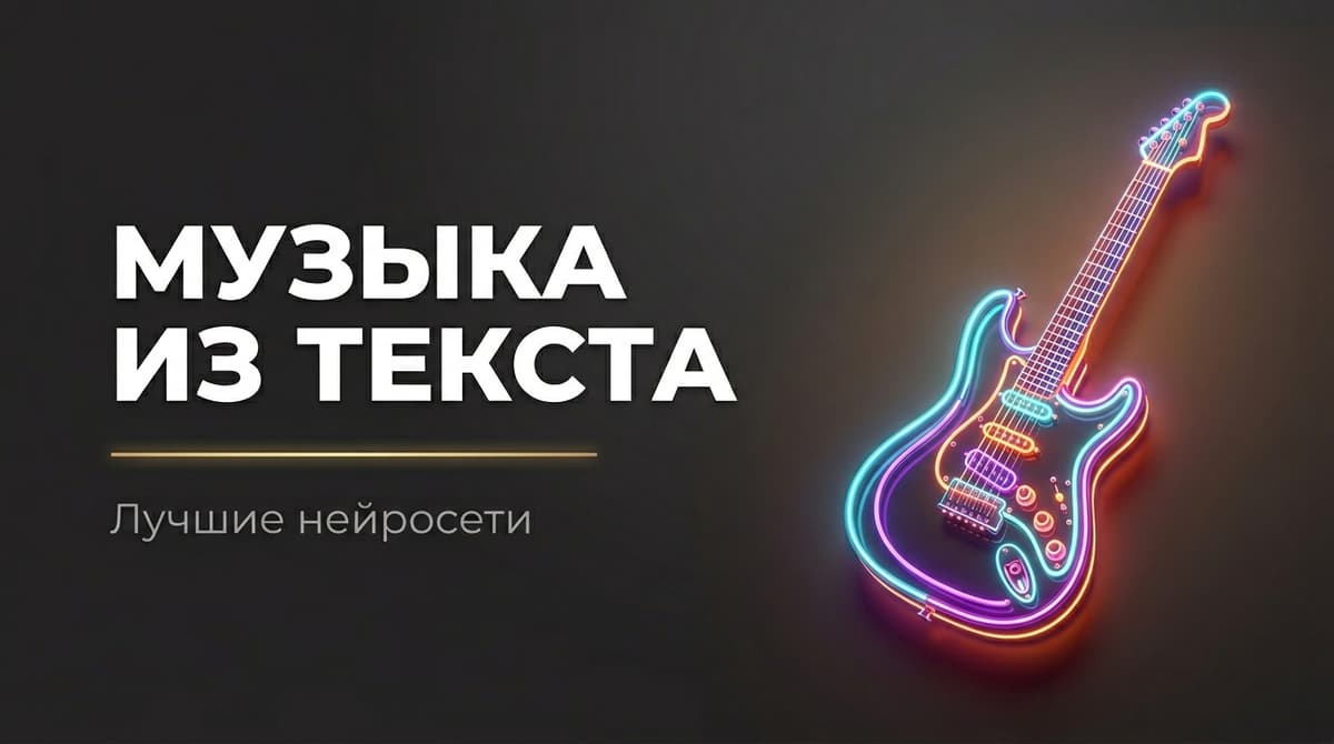 Нейросеть для создания музыки по тексту онлайн