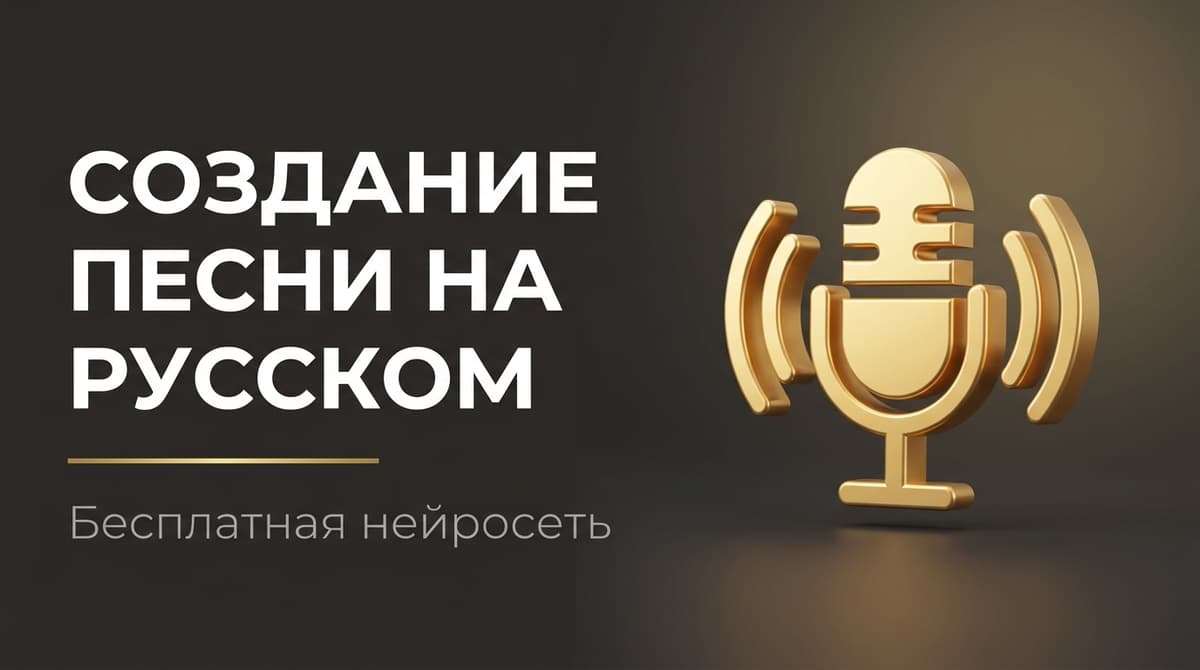 Нейросеть для создания песни на русском бесплатно