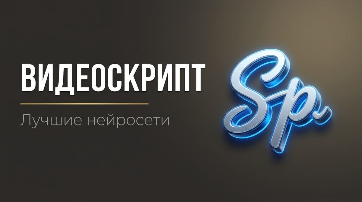 Нейросеть для создания сценария для видео