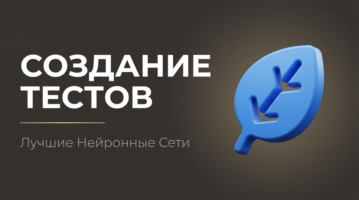 Нейросеть для создания тестов