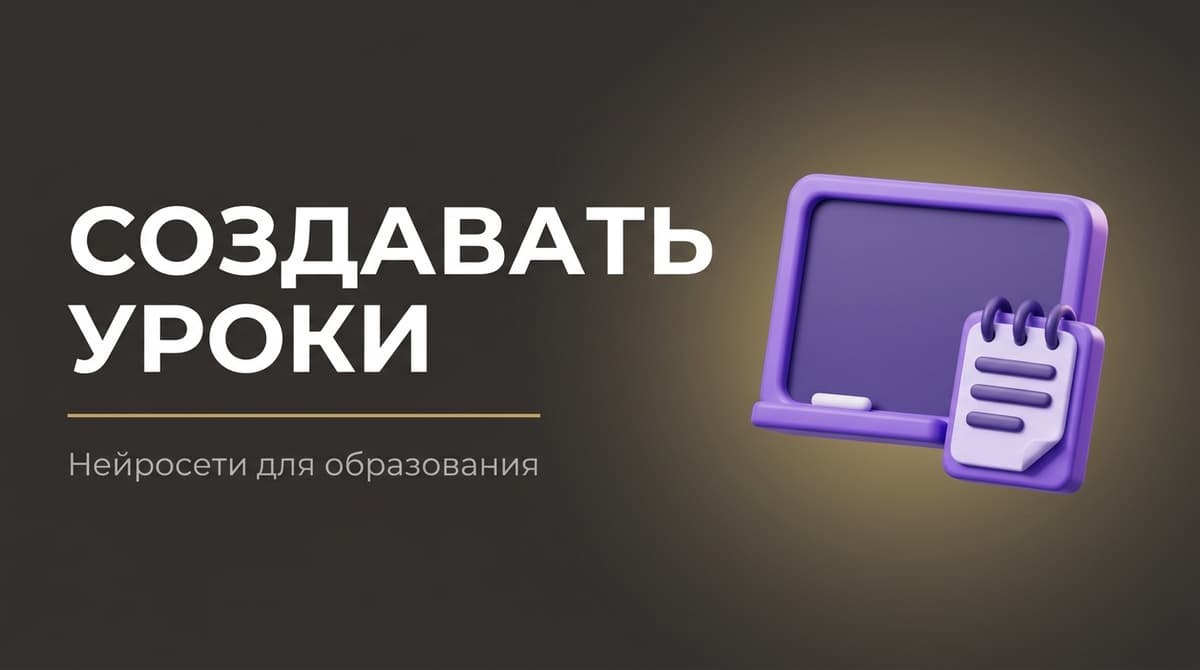Нейросеть для создания уроков