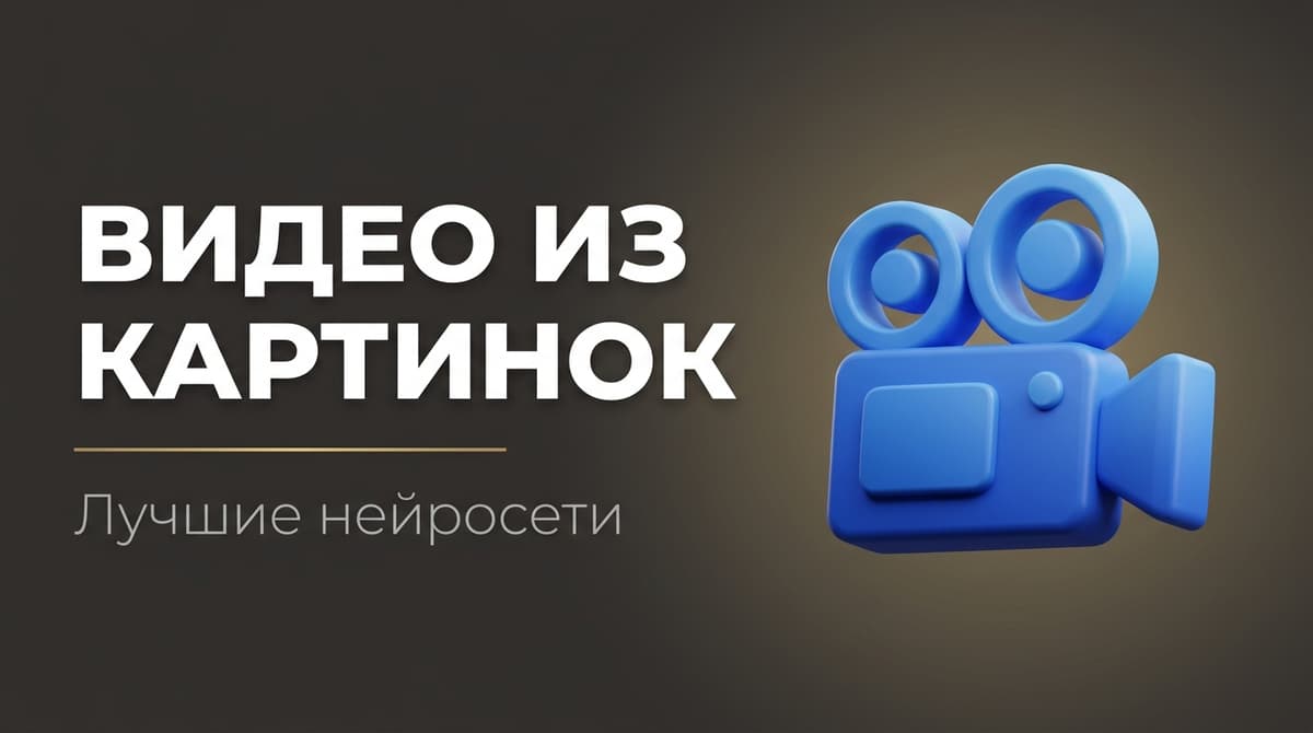 Нейросеть для создания видео из картинок