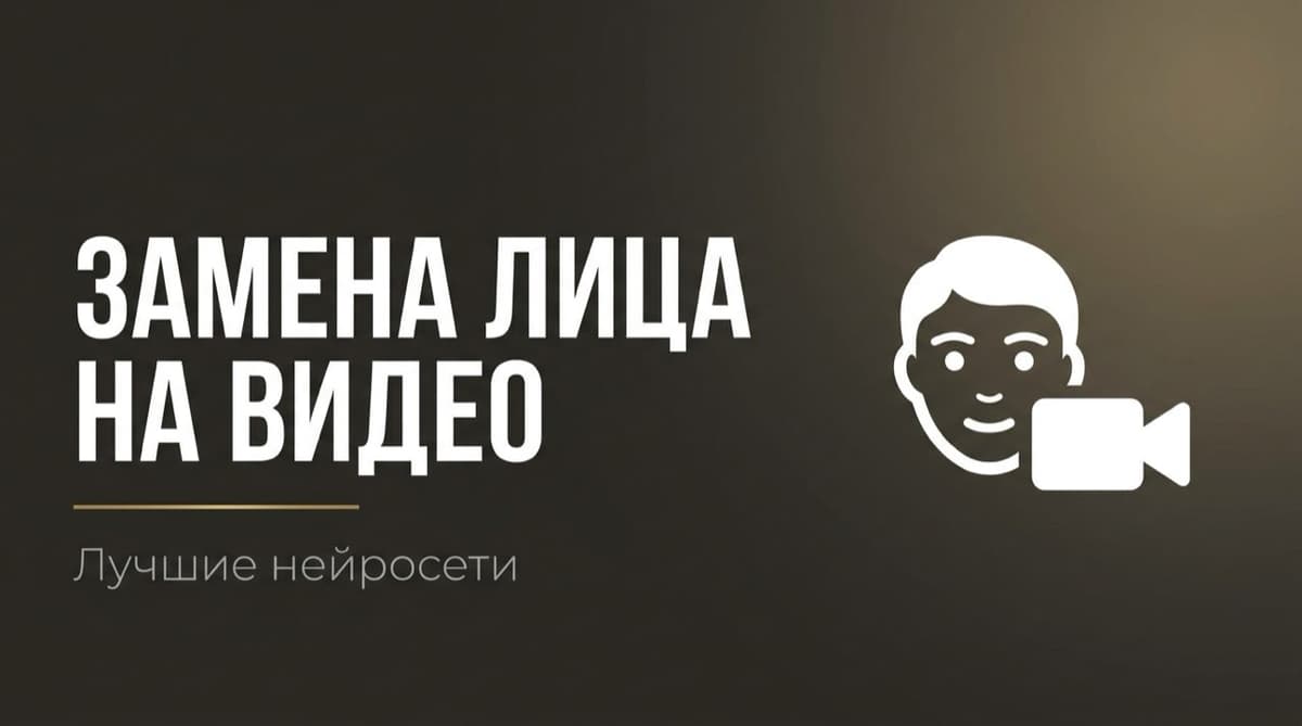 Нейросеть для замены лица на видео