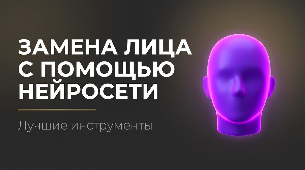 Нейросеть для замены лица