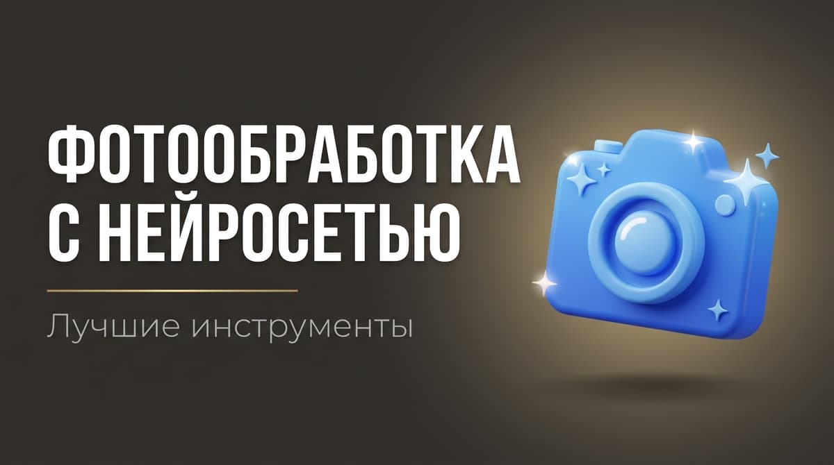 Нейросеть фото обработка