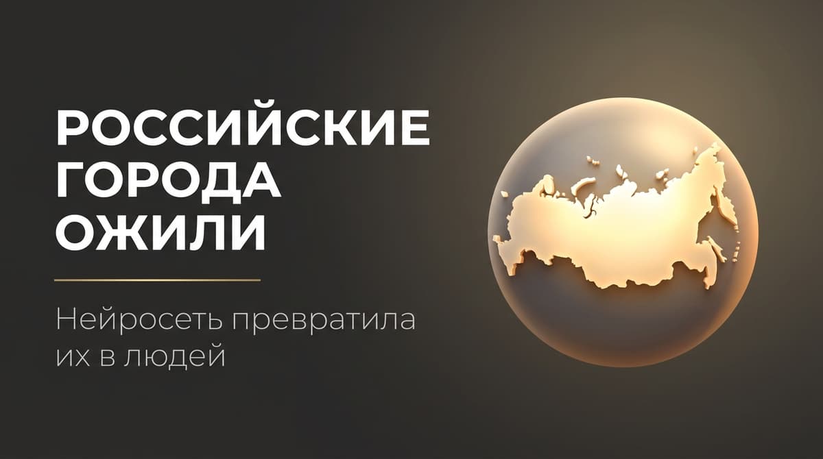 Нейросеть города россии в образе людей