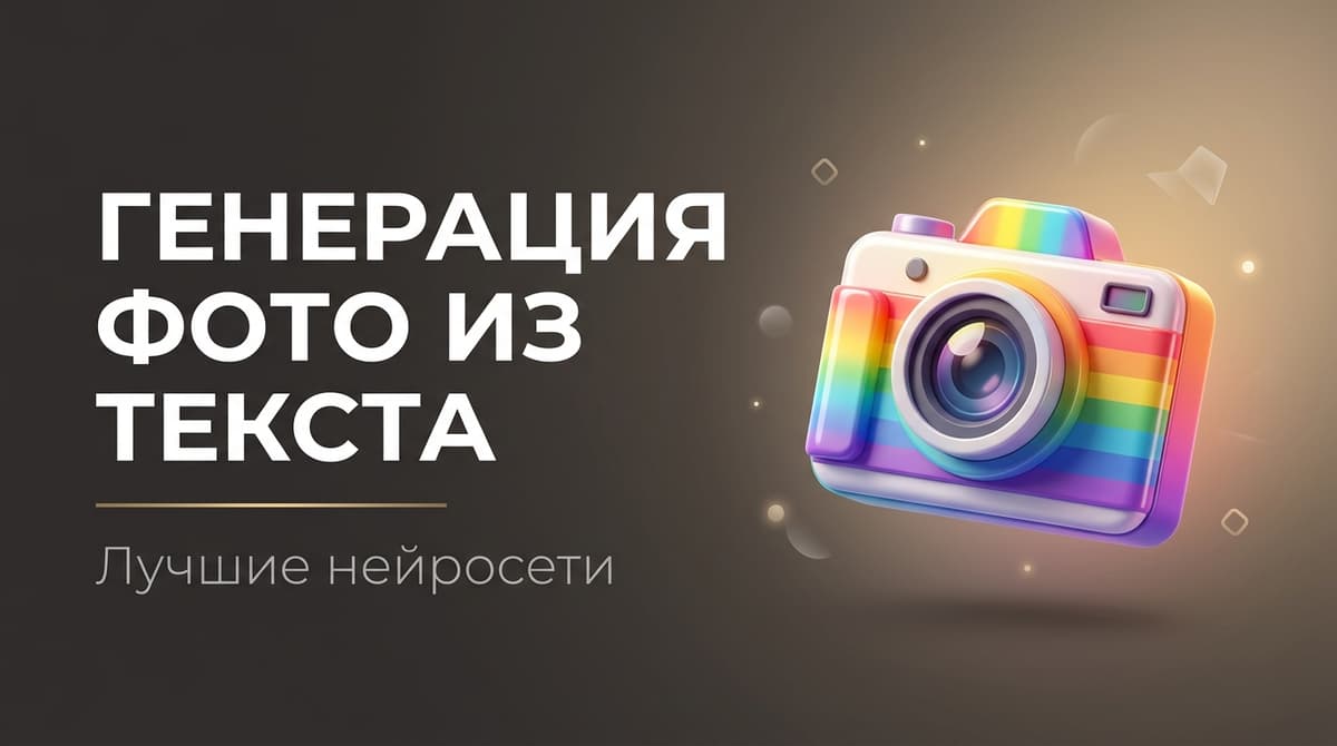 Нейросеть которая генерирует фото по описанию