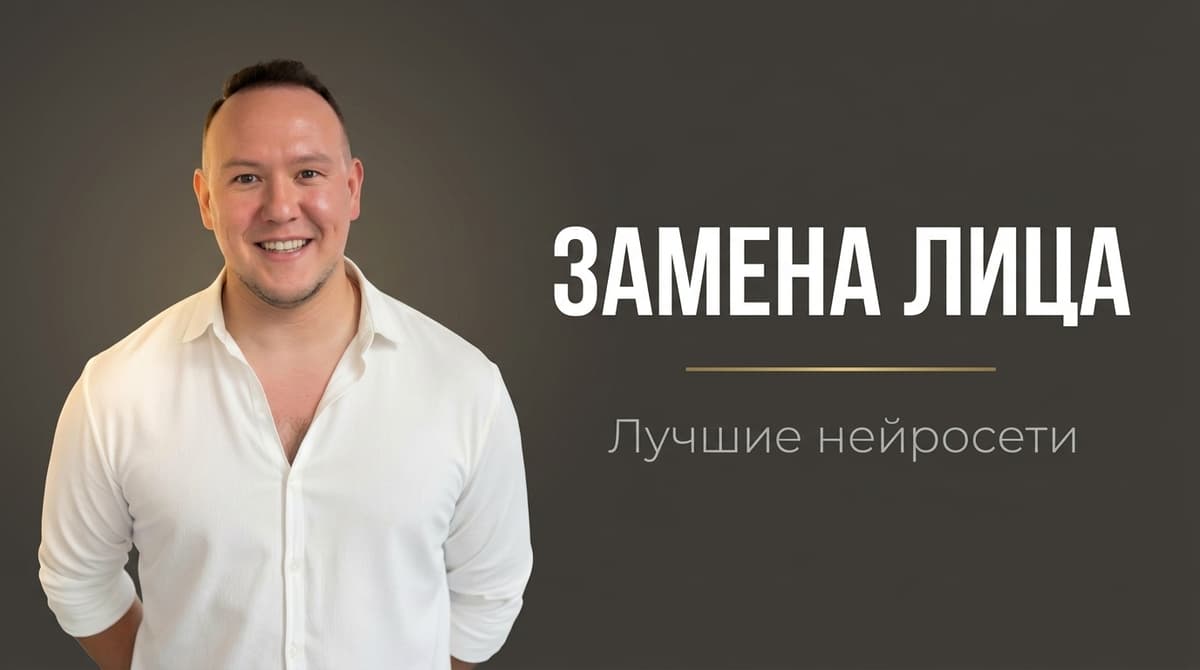 Нейросеть меняет лица