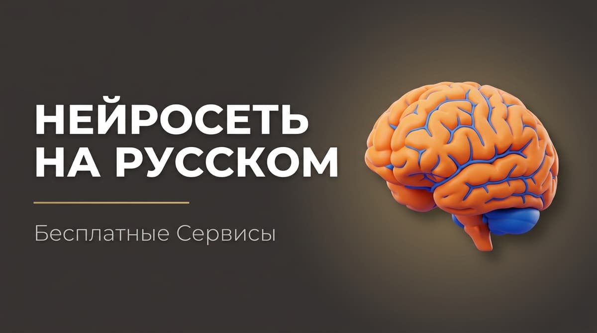 Нейросеть на русском бесплатно