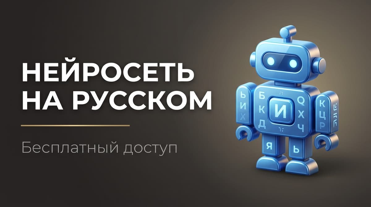 Нейросеть на русском языке бесплатно