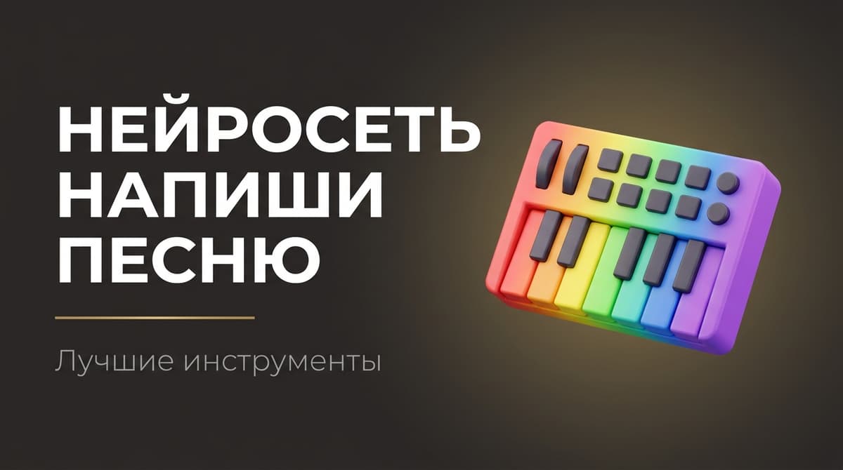 Нейросеть написать песню