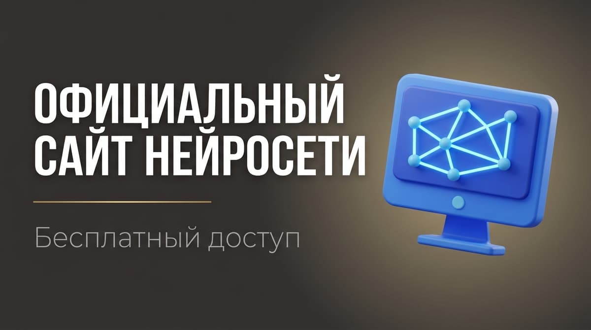 Нейросеть официальный сайт бесплатно