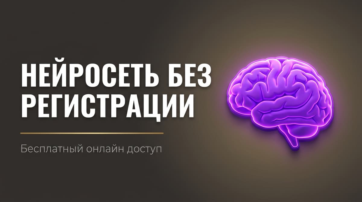 Нейросеть онлайн бесплатно без регистрации