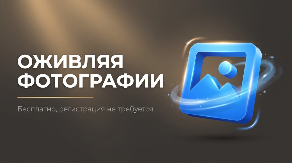 Нейросеть онлайн бесплатно оживляет фотографии без регистрации и скачивания