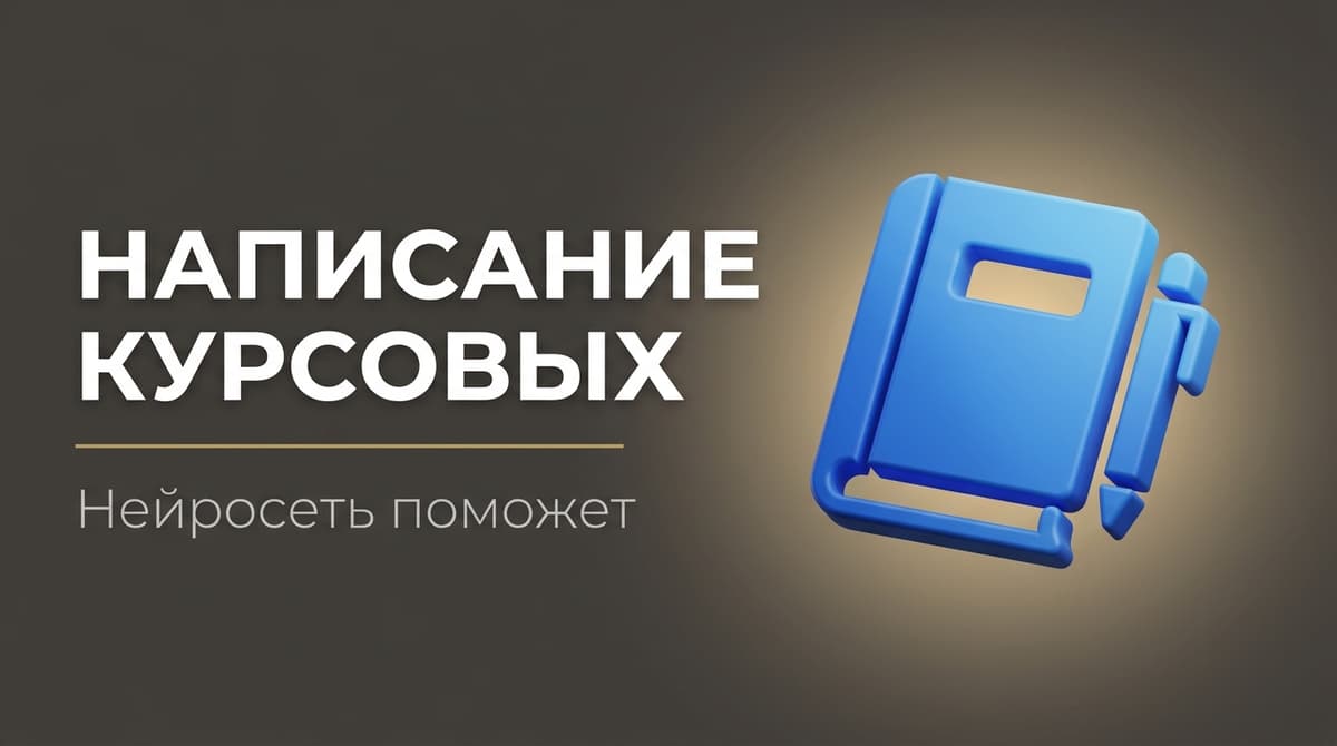 Нейросеть онлайн написать курсовую