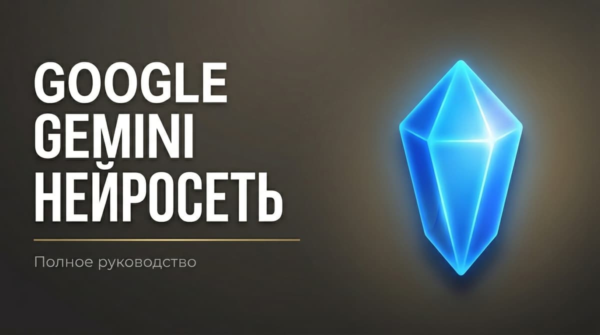 Нейросеть от google gemini