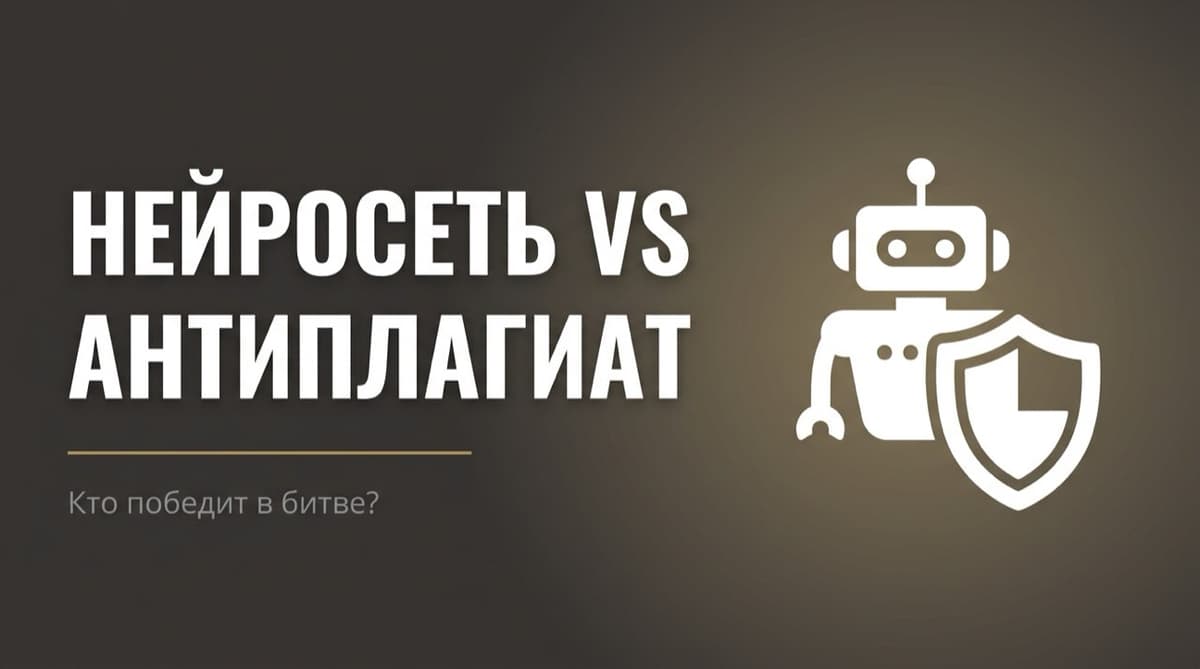 Нейросеть против антиплагиата