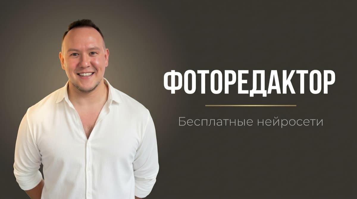 Нейросеть редактор фото онлайн бесплатно