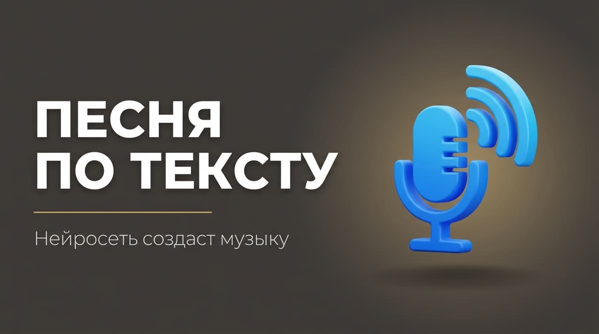 Нейросеть создать песню по тексту