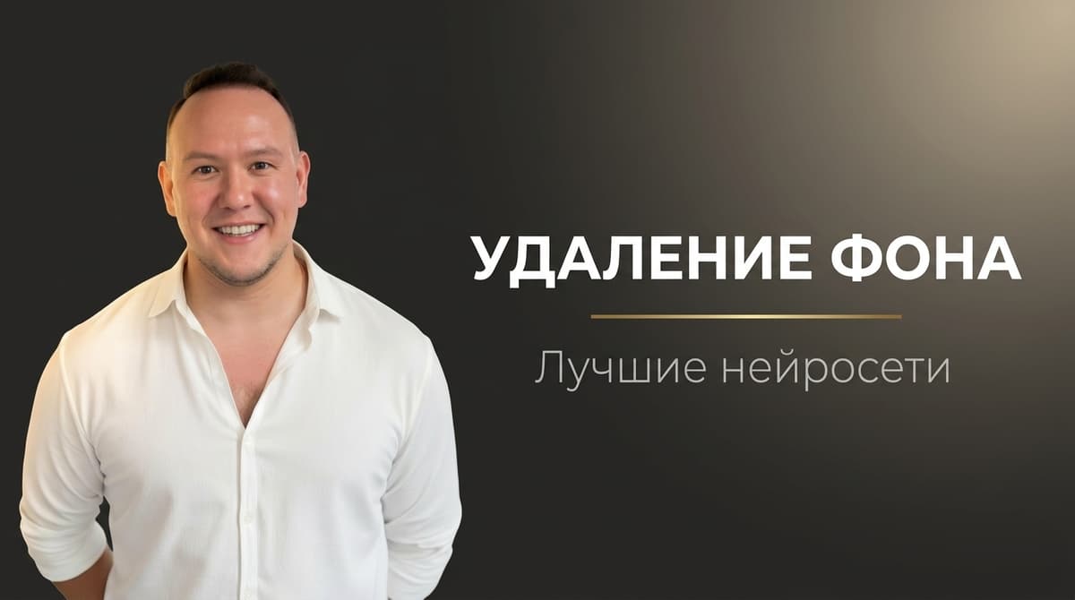 Нейросеть убирает фон