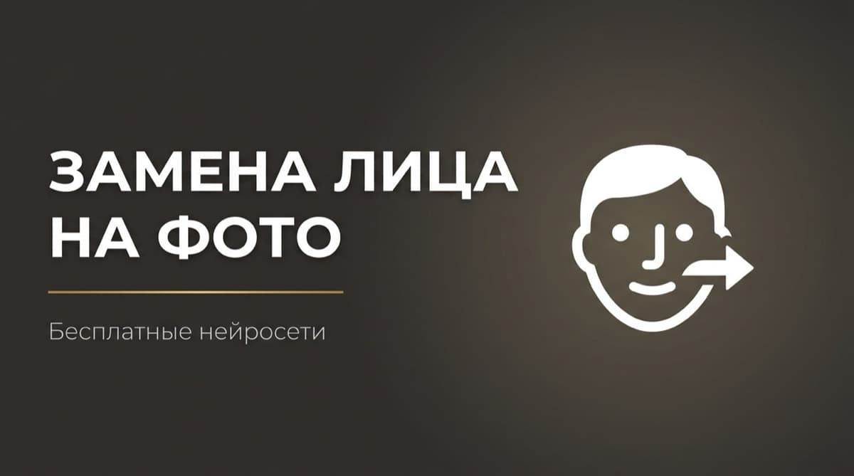 Нейросеть замена лица на фото бесплатно