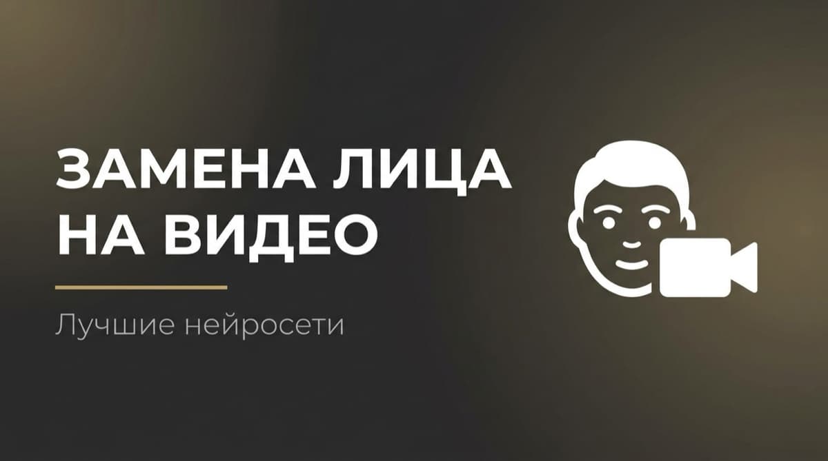 Нейросеть замена лица на видео