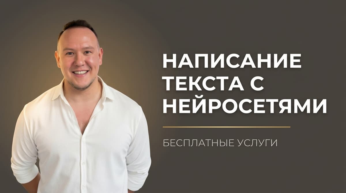 Нейросети бесплатные для написания текста